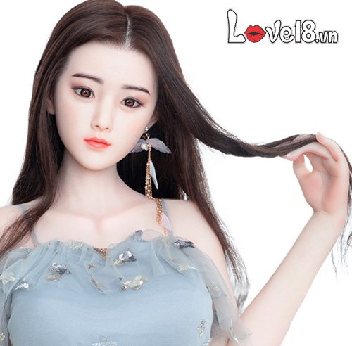 Búp bê silicone bạch kim 1m58 tóc cấy thật