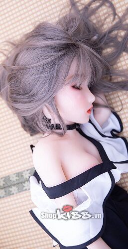 Búp bê tình dục thiên thần nhỏ nhắn Rosa Makita 110cm TPE silicon cao cấp