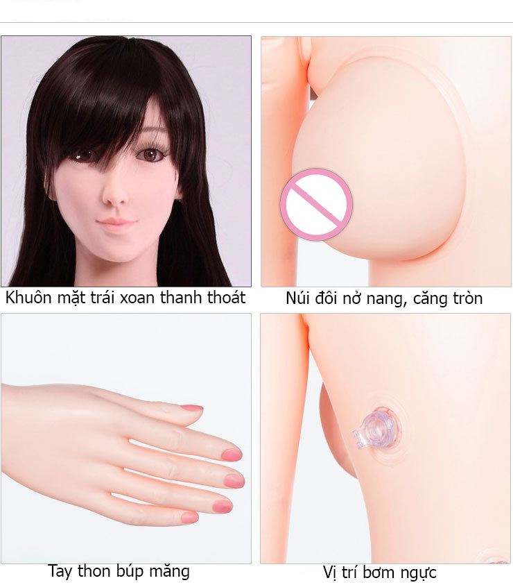 Búp bê nữ sinh sexy 3 vòng chuẩn kích thích