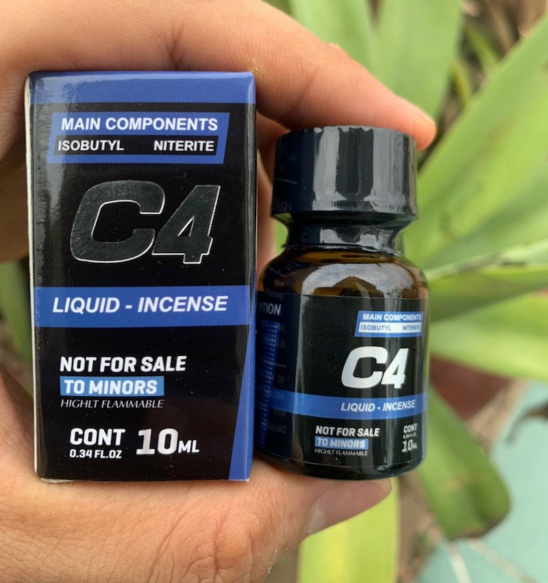 Đại lý Popper C4 Xanh Blue chính hãng USA Mỹ 10ml cực mạnh dành cho Top Bot nhập khẩu