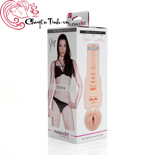 Âm đạo giả Fleshlight Stoya silicon cao cấp xuất Mỹ