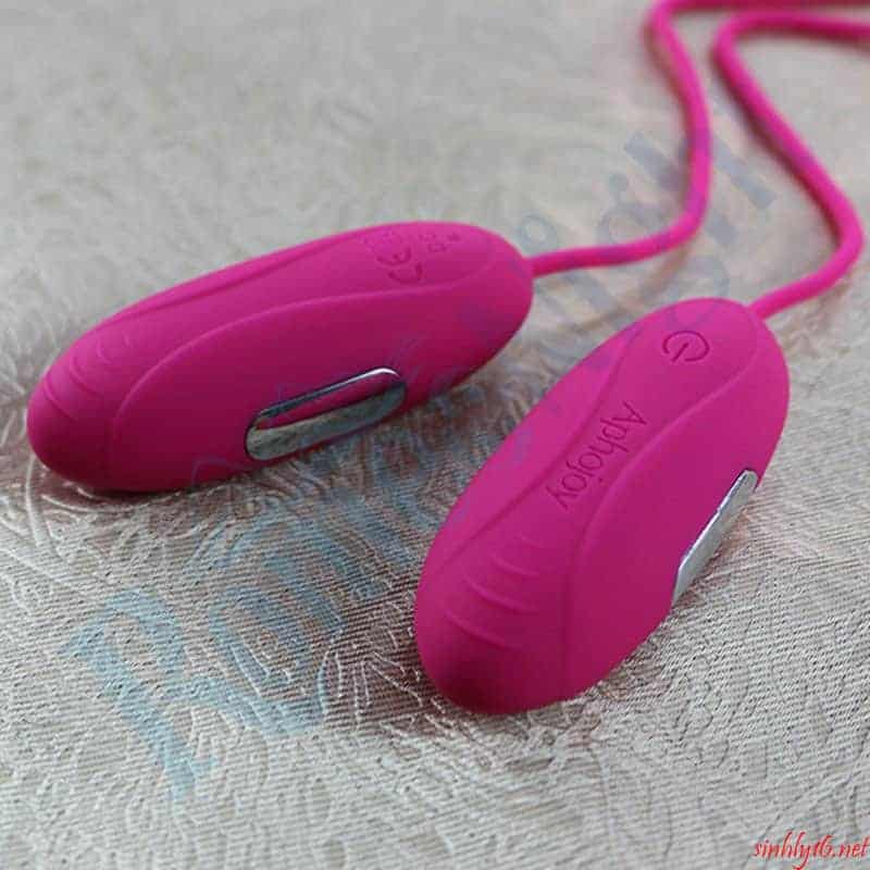 Trứng rung Aphojoy 2 đầu cao cấp Mỹ an toàn làm mới đời sống