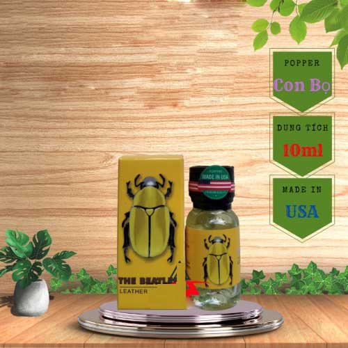 Popper Bọ Luxury 10ml mùi thơm quyến rũ hỗ trợ tăng hứng