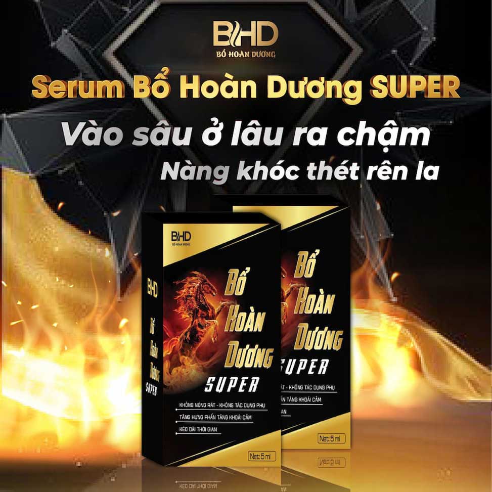 Chai xịt thảo dược bổ hoàn dương Super an toàn hiệu quả