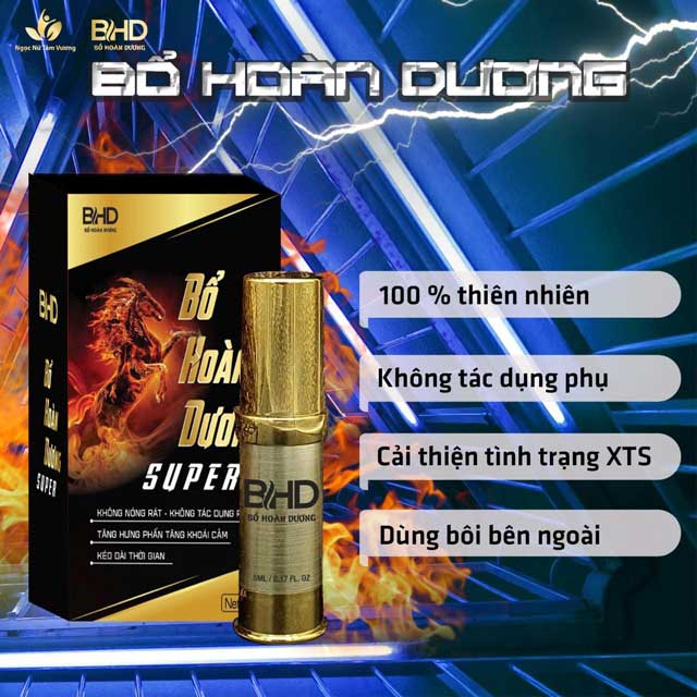 Chai xịt thảo dược bổ hoàn dương Super an toàn hiệu quả
