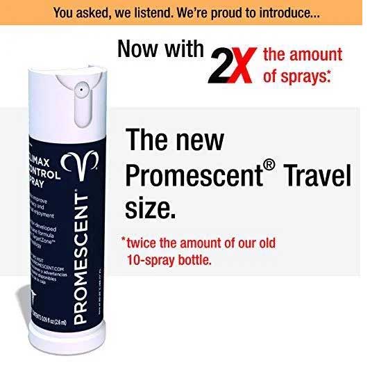 Chai xịt Promescent chống xuất tinh sớm công nghệ Targetzone