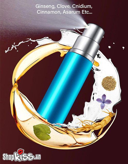 Chai xịt chống xuất tinh sớm Svakom Luveb Blue River kéo dài quan hệ