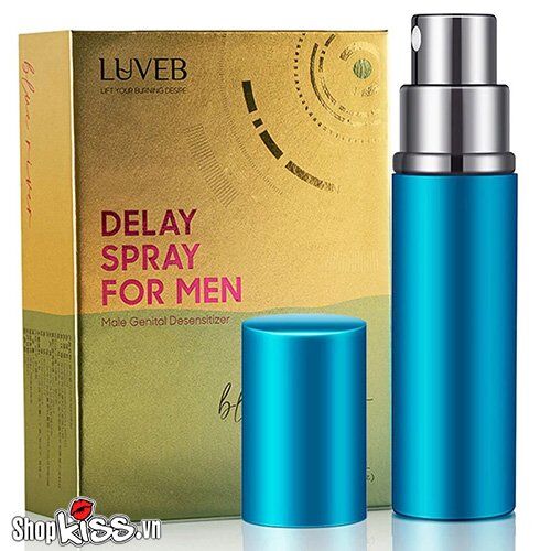 Chai xịt chống xuất tinh sớm Svakom Luveb Blue River kéo dài quan hệ