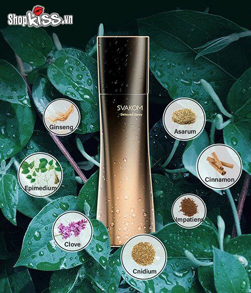 Xịt chống xuất tinh sớm Svakom Miracle Men chống đau kéo dài quan hệ tự nhiên