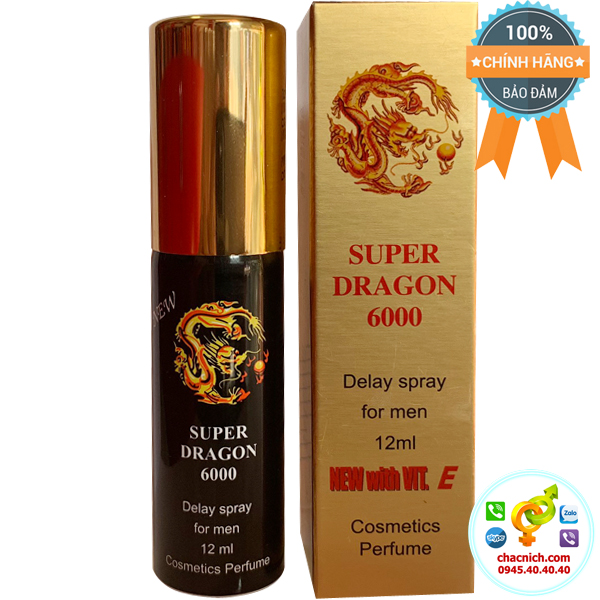 Chai xịt kéo dài quan hệ DR 6000 tăng cường sinh lý nam