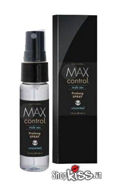 Chai xịt Max Control USA kéo dài thời gian quan hệ