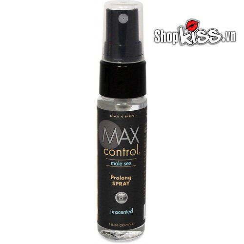 Chai xịt Max Control USA kéo dài thời gian quan hệ