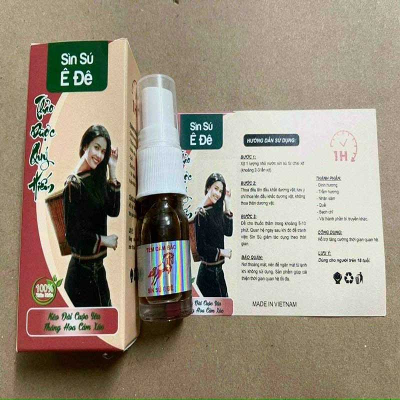 Sìn sú dạng sịt dân tộc Ê Đê Chính hãng Cao cấp cải thiện sinh lý