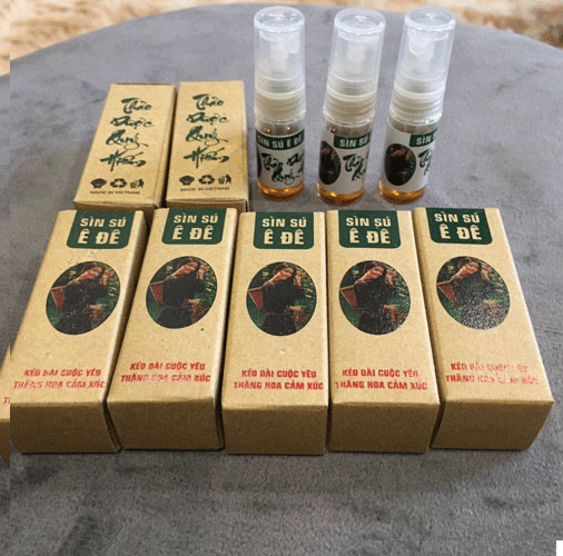 Nhập sỉ Sìn sú dân tộc Ê Đê chính hãng dạng xịt kéo dài thời gian quan hệ chai nhỏ 5ml giá tốt