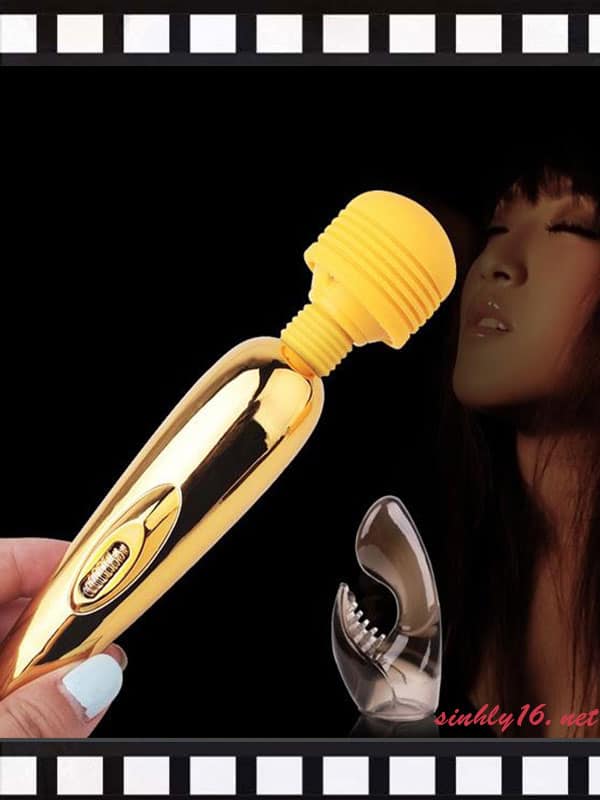 Chày massage sextoy mạ vàng Nhật Bản sang trọng quý phái