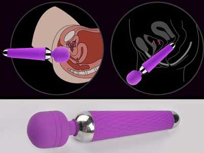 Chày rung không dây 7 chế độ sạc USB kích thích điểm G silicone