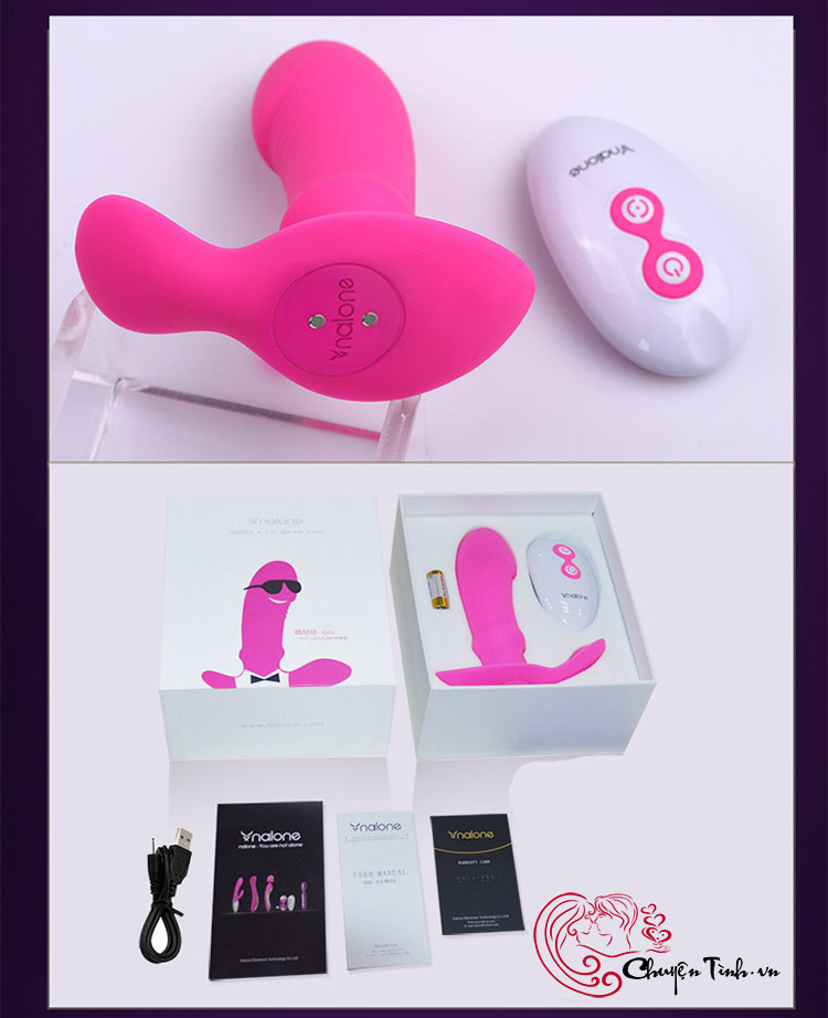 Dương vật rung sưởi ấm Nalone Marley 7 tần số điều khiển từ xa