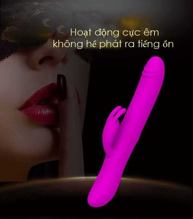 Dương vật Prettylove Byron rung cuộn trào cảm xúc massage âm đạo hiệu quả