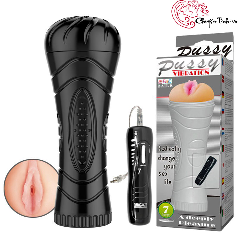Âm đạo giả Pussy 7 chế độ rung hiệu quả