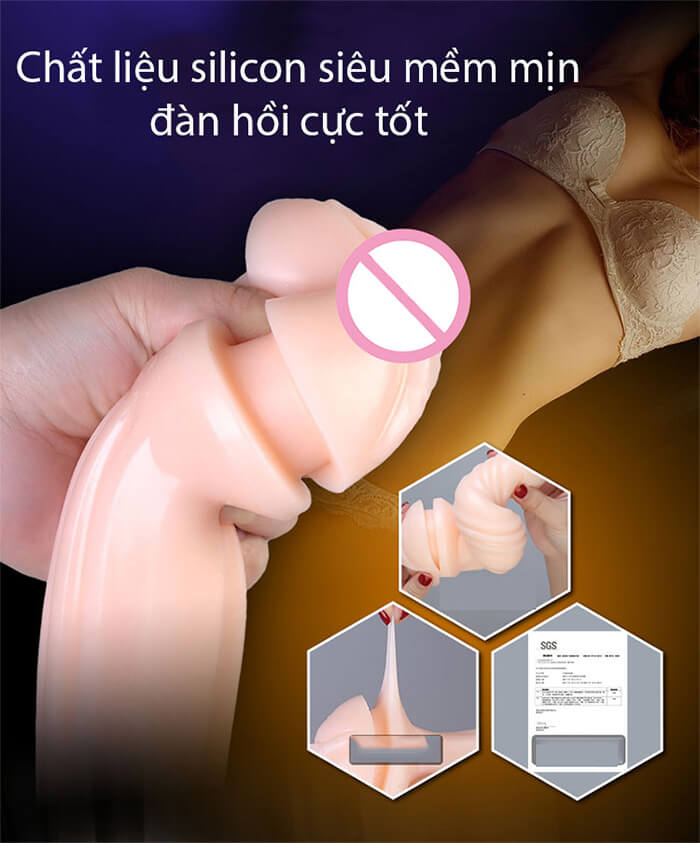 Âm đạo giả tự động co bóp rung rên mềm mịn như thật cho nam thủ dâm