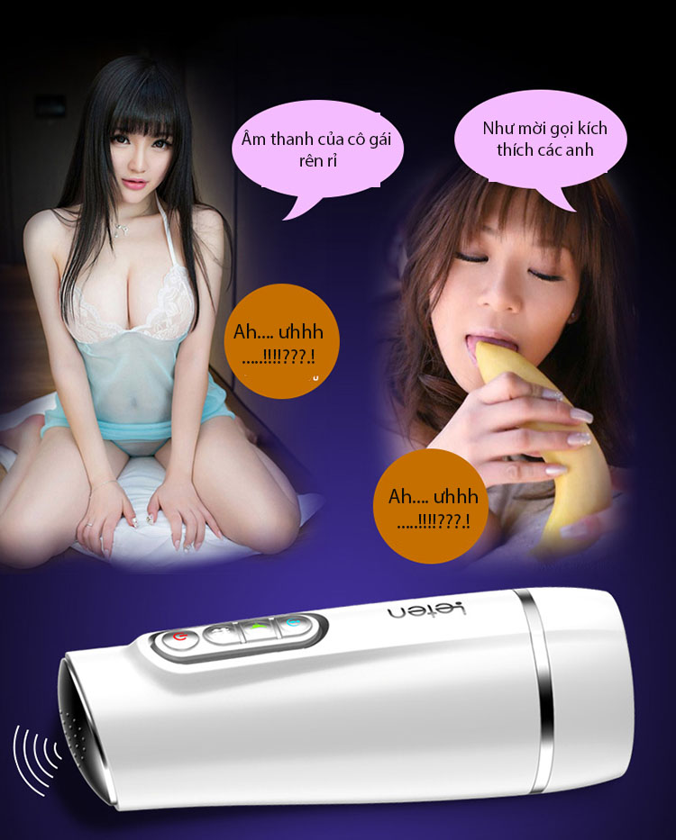 Âm đạo giả tự động co bóp rung rên mềm mịn như thật cho nam thủ dâm