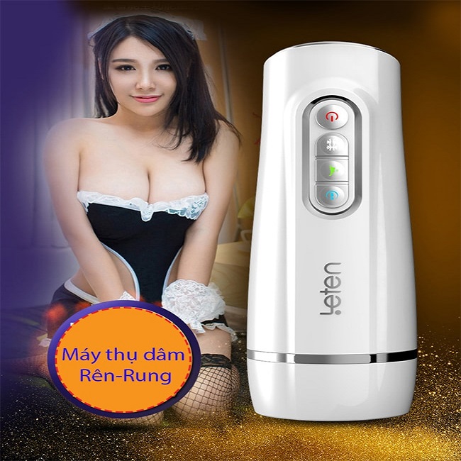 Âm đạo giả tự động co bóp rung rên mềm mịn như thật cho nam thủ dâm