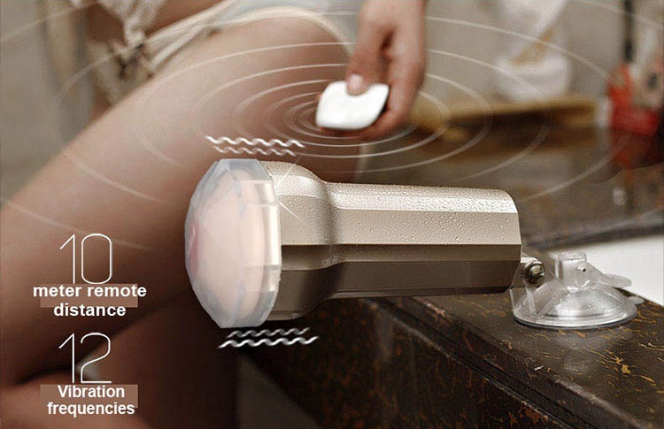 Cốc thủ dâm gắn tường ManMiao Gold nhựa silicon cao cấp mềm mại