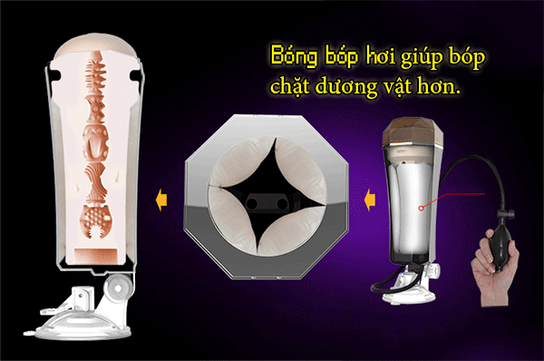 Cốc thủ dâm gắn tường co bóp Leten Diamon silicon mềm mại tăng khoái