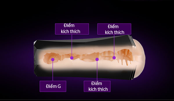 Cốc thủ dâm gắn tường co bóp Leten Diamon silicon mềm mại tăng khoái