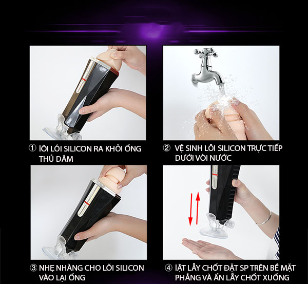 Cốc thủ dâm gắn tường co bóp Leten Diamon silicon mềm mại tăng khoái