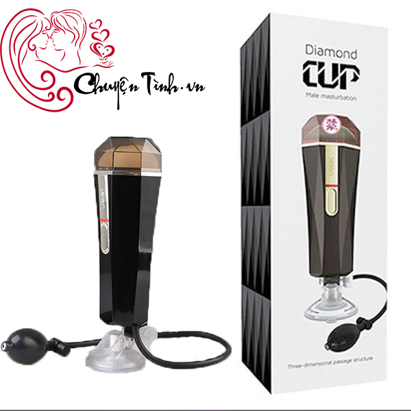 Cốc thủ dâm gắn tường co bóp Leten Diamon silicon mềm mại tăng khoái