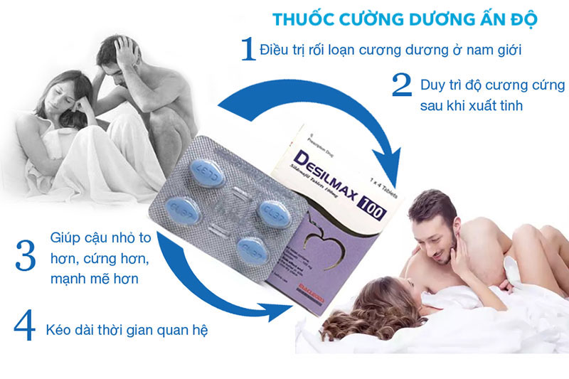  Mua Thuốc Desilmax 100mg cường dương Ấn Độ 100 50 mg tăng sinh lý tốt nhất mới nhất
