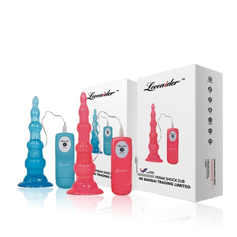 Cây kích thích hậu môn dán tường Loveaider silicon cao cấp