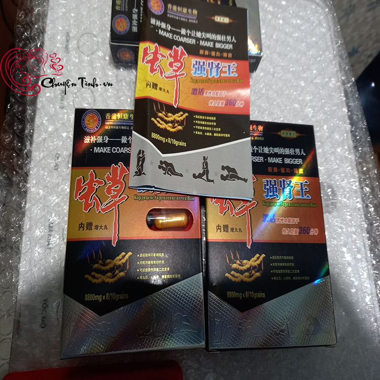 Đông trùng hạ thảo Kim Sơn Tây Tạng bổ thận tráng dương cực tốt