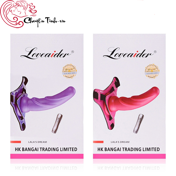 Đai Đeo Dương Vật Loveaider Rung Mềm Tháo Rời Thỏa Mãn Sinh Lý Nam Nữ