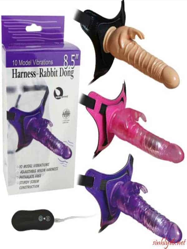 Dương vật dây đeo siêu rung Hong Kong Aphrodisia cho đồng tính nữ