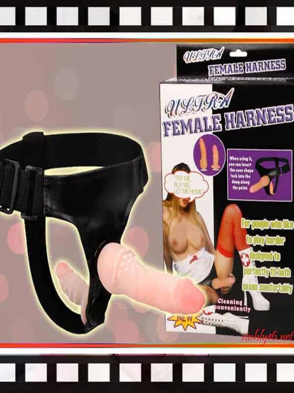 Dương vật giả dây đeo 2 đầu les DC65A cảm giác thật khó quên