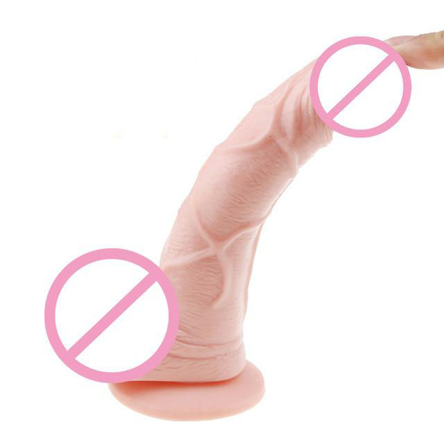 Dương vật giả có đế Companion silicon mềm mại an toàn sử dụng