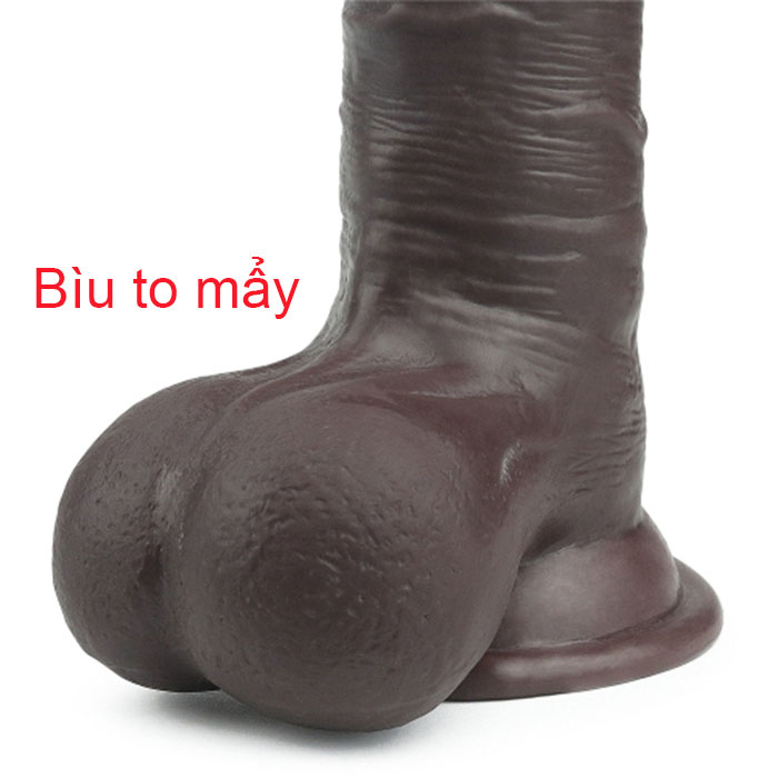 Dương vật giả silicon Lovetoy 7 inch mềm mại an toàn