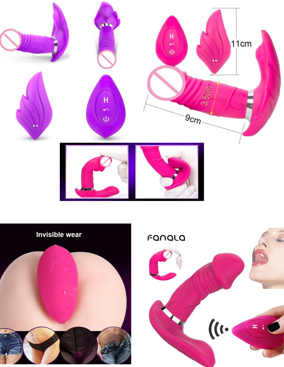 Dương vật giả Fanala rung ngoáy silicon cao cấp pin sạc tiện dụng