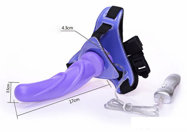 Đai Đeo Dương Vật Loveaider Rung Mềm Tháo Rời Thỏa Mãn Sinh Lý Nam Nữ