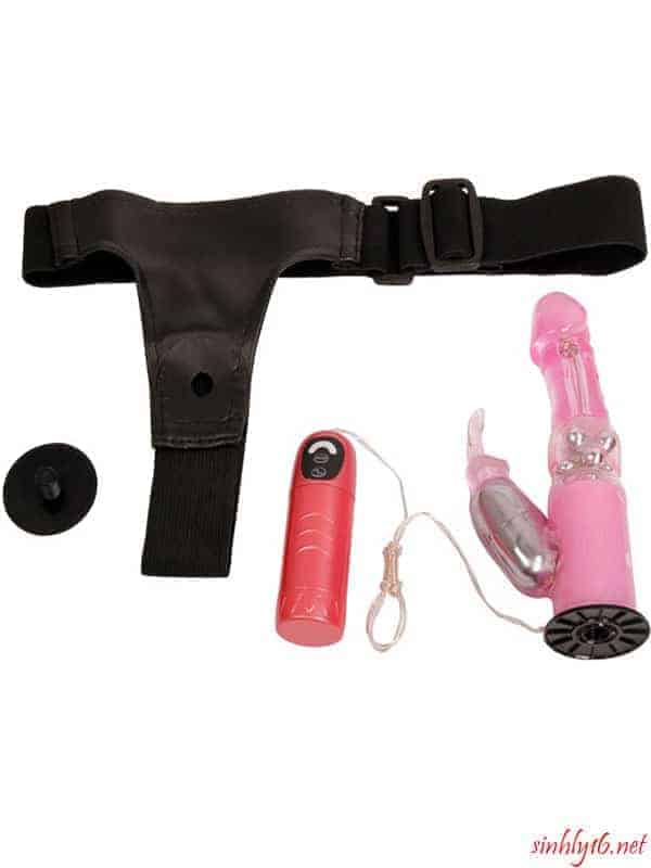 Dương vật giả dây đeo ngụy trang rung cho les dùng an toàn