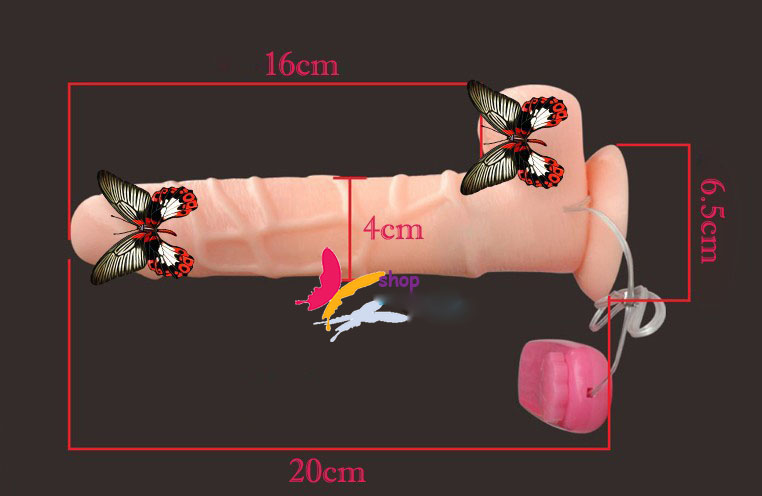 Dương vật giả gắn tường xoay ngoáy silicon cao cấp pin sạc