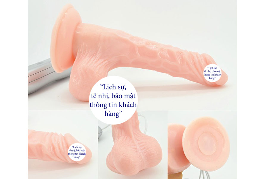 Dương vật giả loveaider rung lắc 7 chế độ silicon mềm dẻo