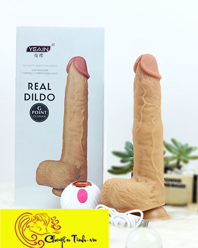 Dương vật giả rung thụt gắn tường YEAIN G Point silicon cao cấp