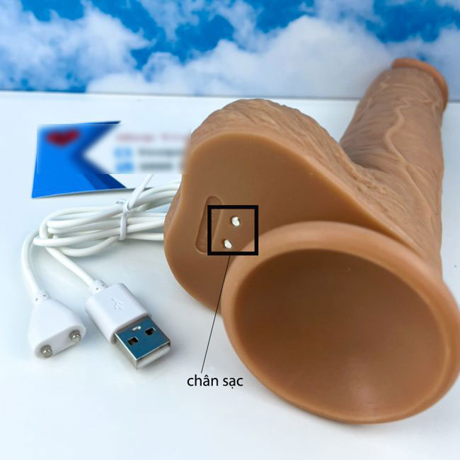 Dương vật giả rung thụt gắn tường YEAIN G Point silicon cao cấp