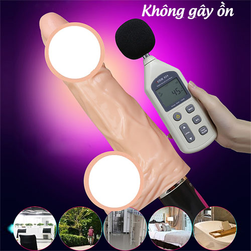 Dương vật giả rung thụt silicon cao cấp kích thích cô bé cực khoái