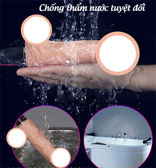 Dương vật giả rung thụt silicon cao cấp kích thích cô bé cực khoái