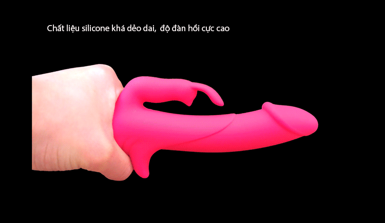 Dương vật silicon rung Joko kích thích điểm G, silicone an toàn