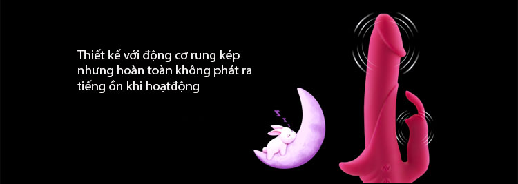 Dương vật silicon rung Joko kích thích điểm G, silicone an toàn